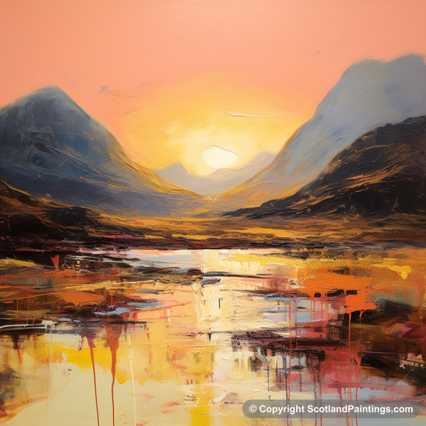 Painting - Glencoe - Glencoe