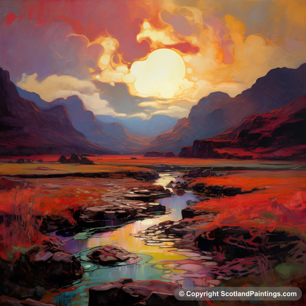 Painting - Glencoe - Glencoe