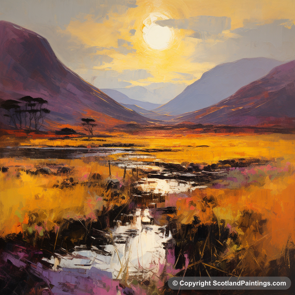 Painting - Glencoe - Glencoe