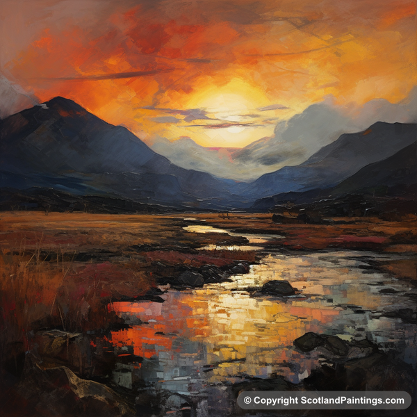 Painting - Glencoe - Glencoe