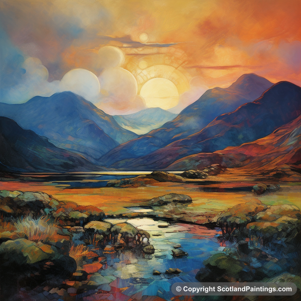 Painting - Ben Lawers - Scottish Munros