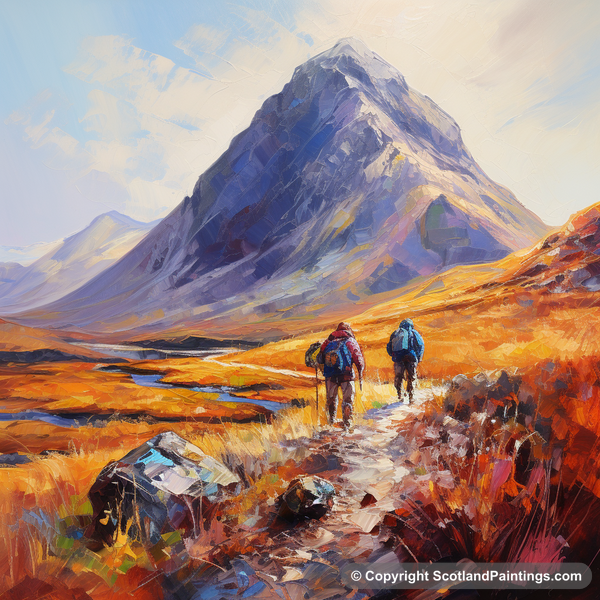 Painting - Glencoe - Glencoe