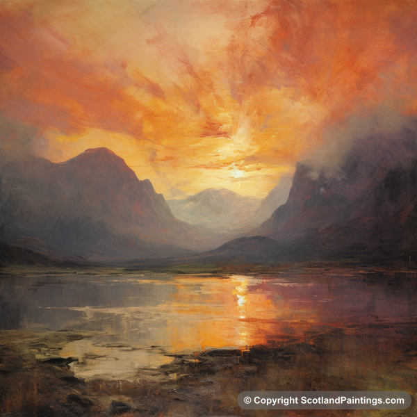 Painting - Glencoe - Glencoe