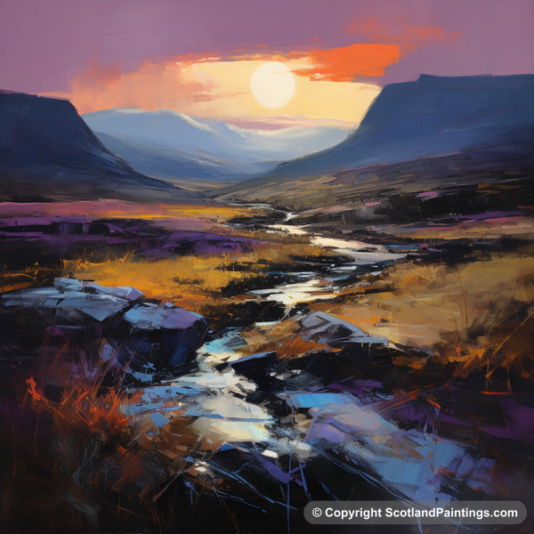 Painting - Glencoe - Glencoe