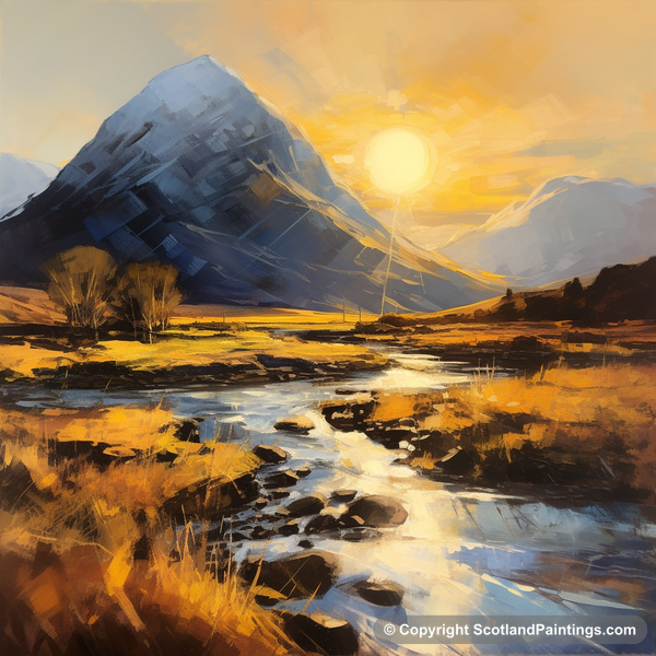 Painting - Glencoe - Glencoe