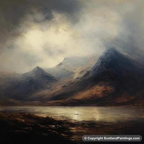 Painting - Beinn Narnain - Scottish Munros