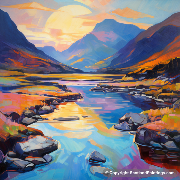 Painting - Glencoe - Glencoe