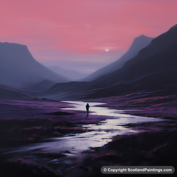 Painting - Glencoe - Glencoe