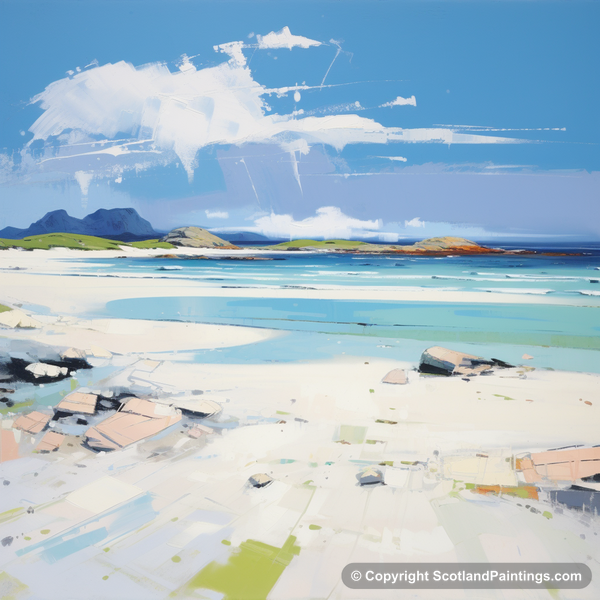 Painting - Camusdarach Beach - Scottish Beaches