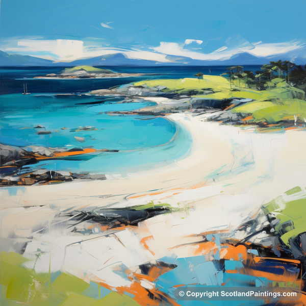 Painting - Camusdarach Beach - Scottish Beaches