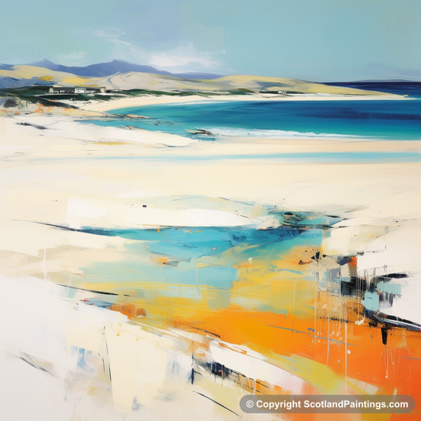 Painting - Luskentyre Beach - Scottish Beaches