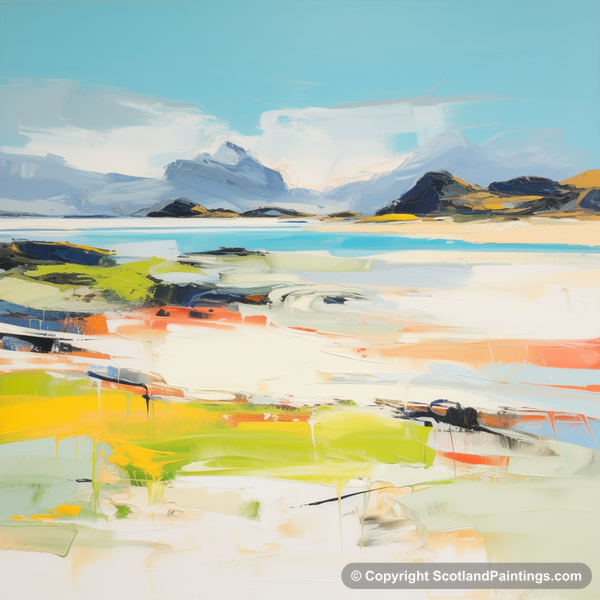 Painting - Camusdarach Beach - Scottish Beaches