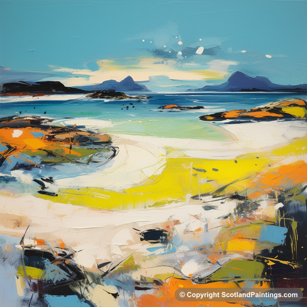 Painting - Camusdarach Beach - Scottish Beaches