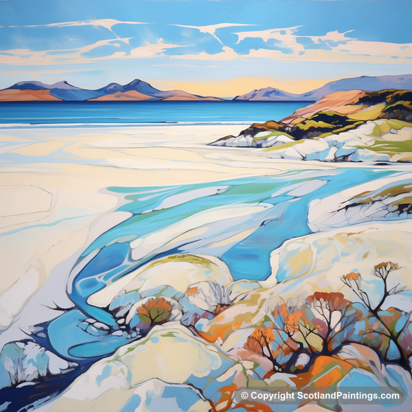 Painting - Camusdarach Beach - Scottish Beaches