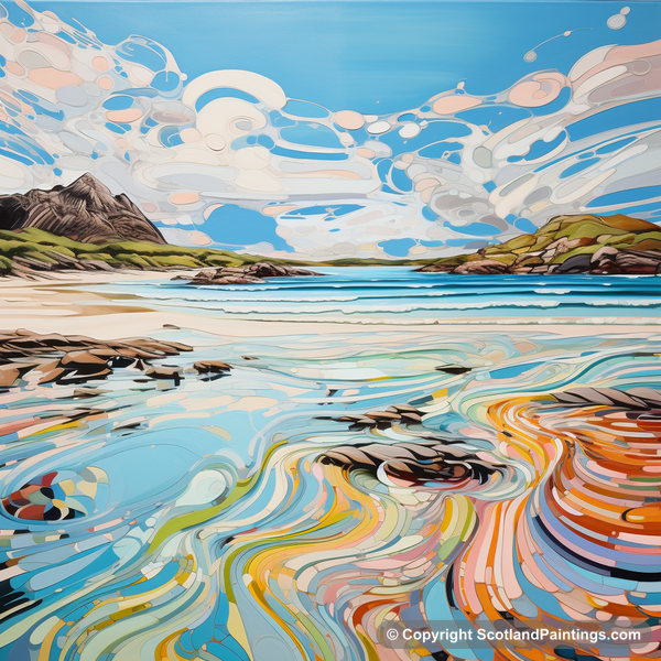 Painting - Camusdarach Beach - Scottish Beaches