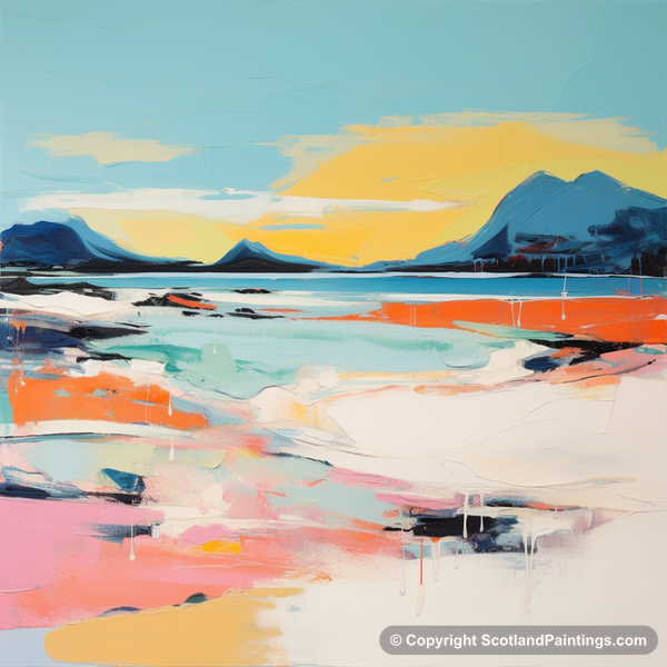 Painting - Camusdarach Beach - Scottish Beaches