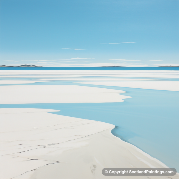 Painting - Luskentyre Beach - Scottish Beaches