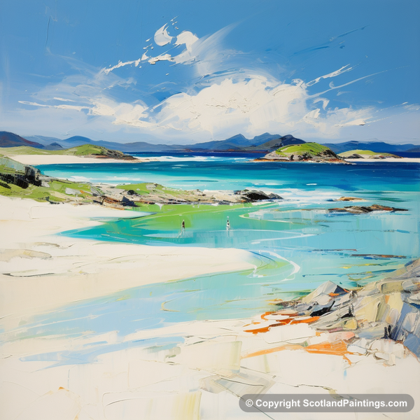 Painting - Camusdarach Beach - Scottish Beaches