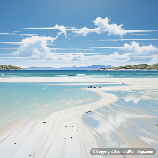 Painting - Luskentyre Beach - Scottish Beaches