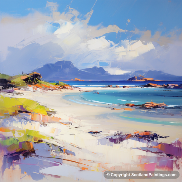 Painting - Camusdarach Beach - Scottish Beaches