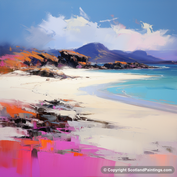 Painting - Camusdarach Beach - Scottish Beaches