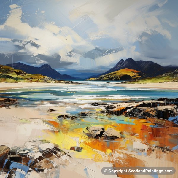 Painting - Camusdarach Beach - Scottish Beaches