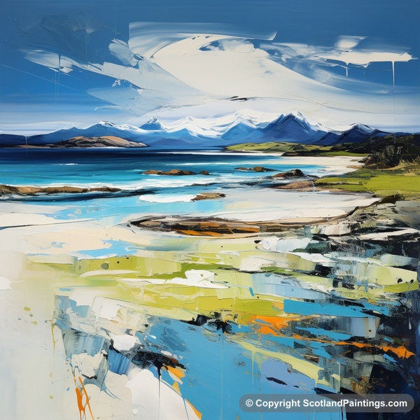 Painting - Camusdarach Beach - Scottish Beaches