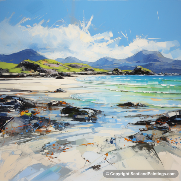 Painting - Camusdarach Beach - Scottish Beaches