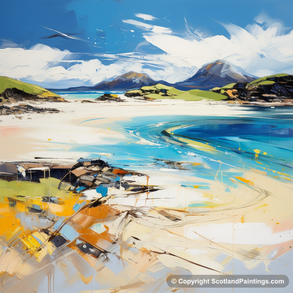 Painting - Camusdarach Beach - Scottish Beaches