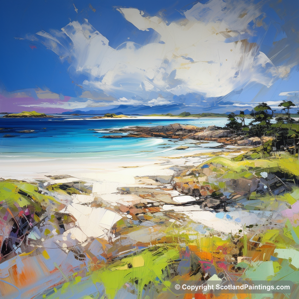 Painting - Camusdarach Beach - Scottish Beaches