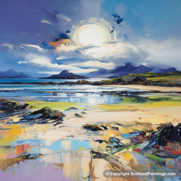 Painting - Camusdarach Beach - Scottish Beaches