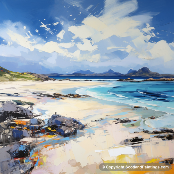 Painting - Camusdarach Beach - Scottish Beaches