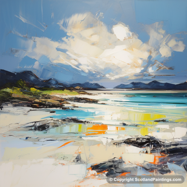 Painting - Camusdarach Beach - Scottish Beaches