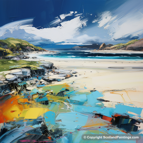 Painting - Camusdarach Beach - Scottish Beaches