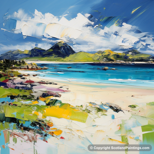 Painting - Camusdarach Beach - Scottish Beaches