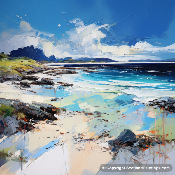 Painting - Camusdarach Beach - Scottish Beaches