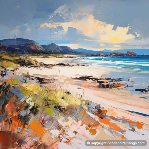 Painting - Camusdarach Beach - Scottish Beaches