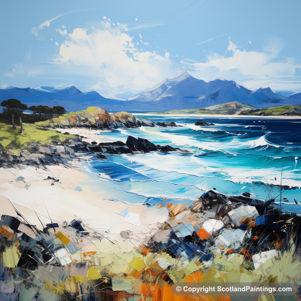 Painting - Camusdarach Beach - Scottish Beaches