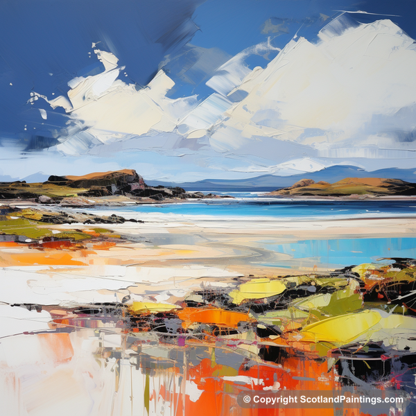 Painting - Camusdarach Beach - Scottish Beaches