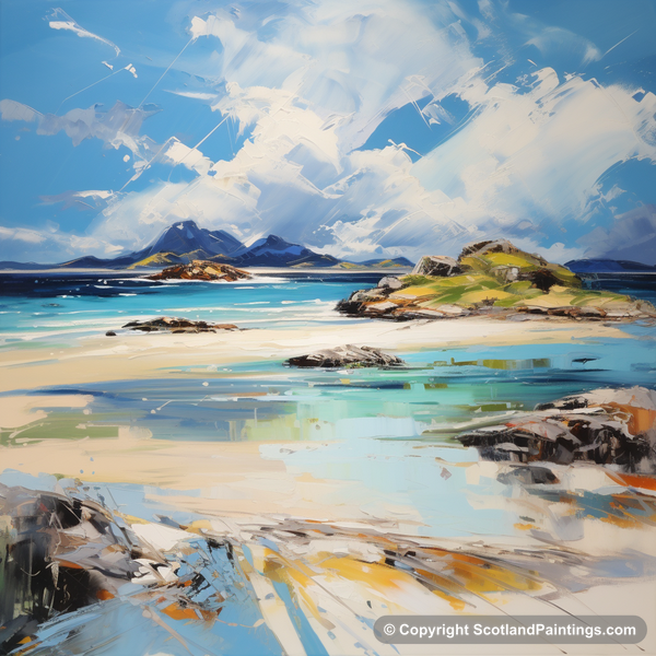 Painting - Camusdarach Beach - Scottish Beaches