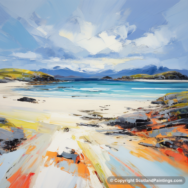 Painting - Camusdarach Beach - Scottish Beaches