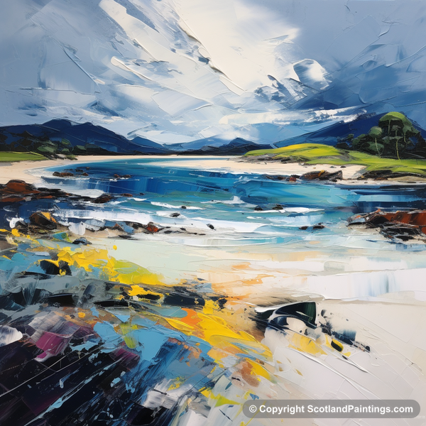 Painting - Camusdarach Beach - Scottish Beaches