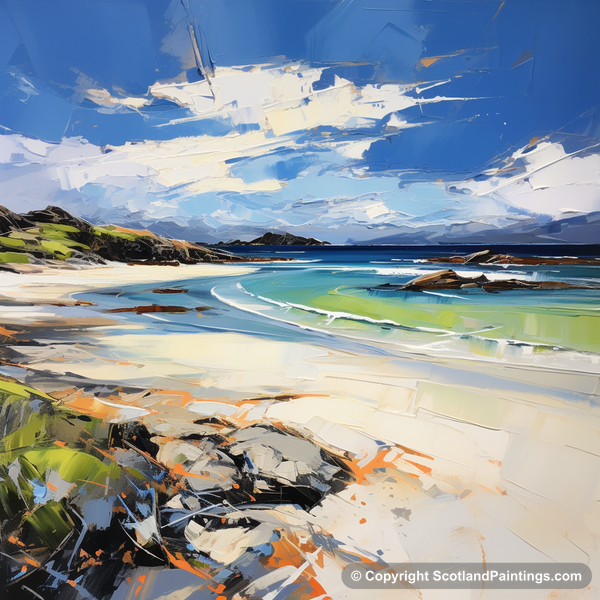 Painting - Camusdarach Beach - Scottish Beaches