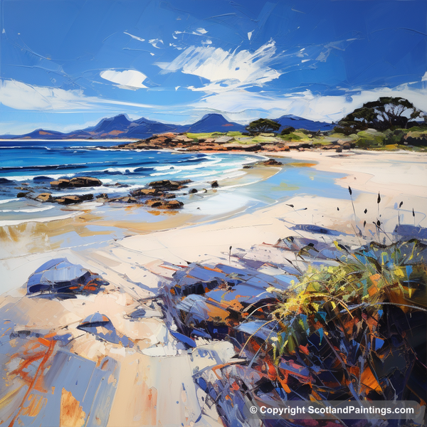 Painting - Camusdarach Beach - Scottish Beaches