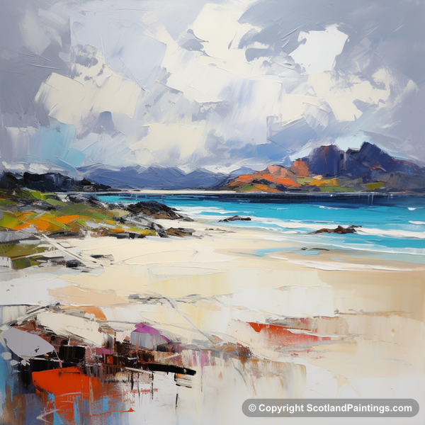 Painting - Camusdarach Beach - Scottish Beaches