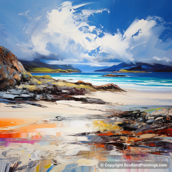 Painting - Camusdarach Beach - Scottish Beaches