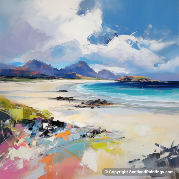 Painting - Camusdarach Beach - Scottish Beaches