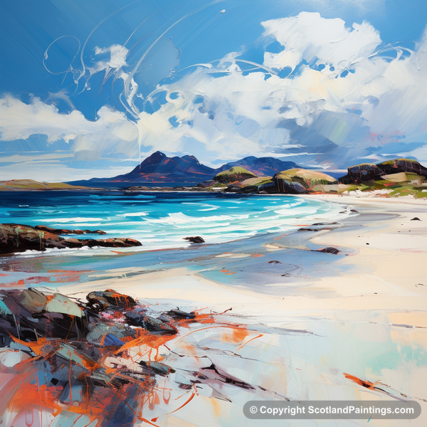 Painting - Camusdarach Beach - Scottish Beaches