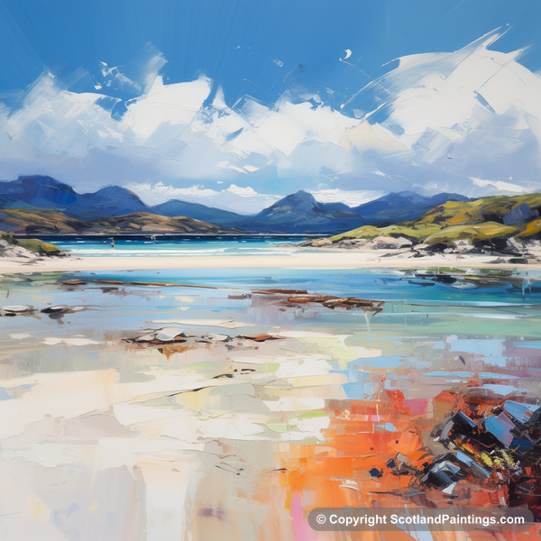 Painting - Camusdarach Beach - Scottish Beaches