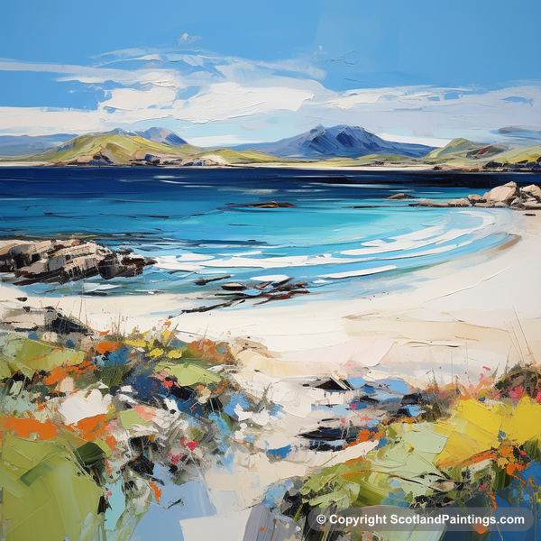 Painting - Camusdarach Beach - Scottish Beaches